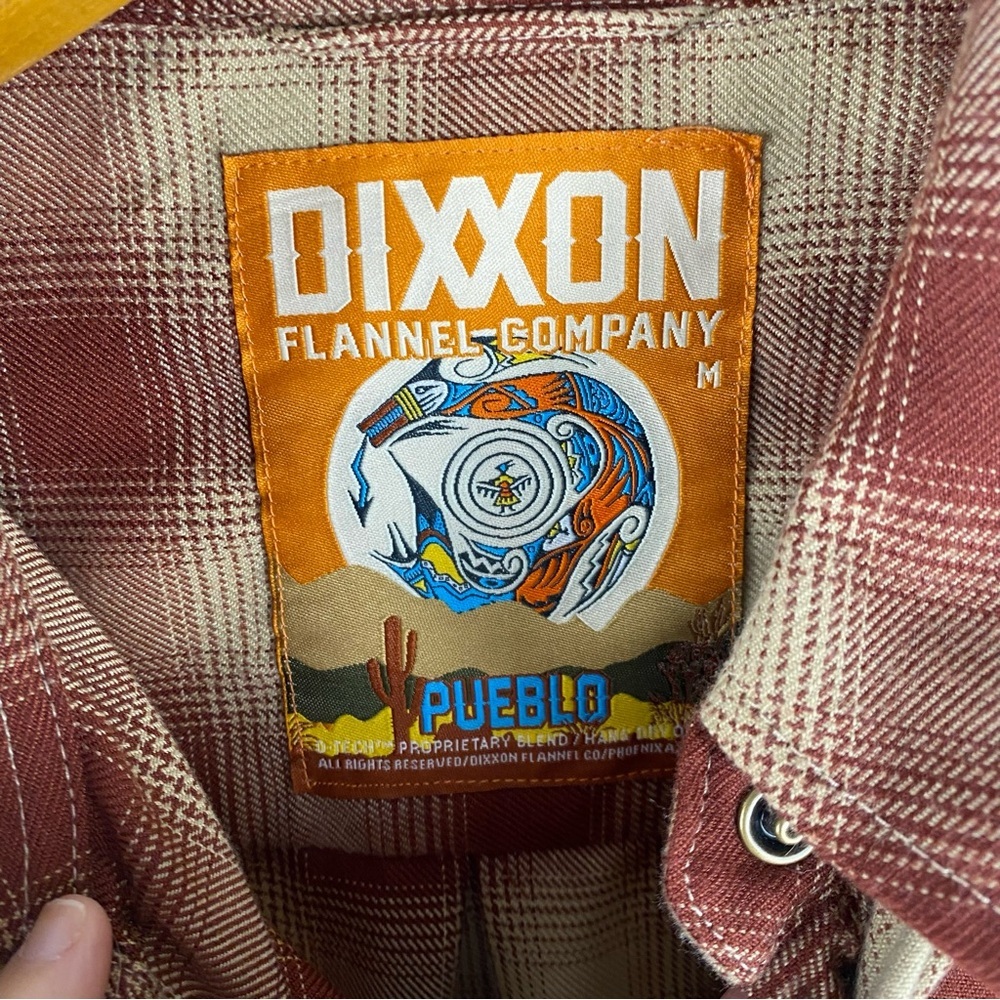 Dixxon Flannel Company Pueblo Plaid Shirt women’s M Snap Western Flannel - Picture 2 of 9